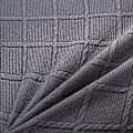 Miniatyrbild 3 av 5: Jacquard-präglad stolsöverdrag stretchsäteöverdrag för matsal kontor hotell bröllop (Blå, set om 4) KLB