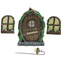 Miniatyrbillede 3 af 8: Elver Dør Kit Have Feer og Elver Døre Miniature Fe Træ Dekorationer KLB