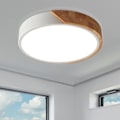 Miniatyrbillede 1 af 5: LED loftslampe træ, LED loftslampe, LED lamper loftslamper til KLB