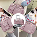 Miniatyrbilde 5 av 5: Foldbar Reisebagasje Stor Weekender Overnatting Bag
