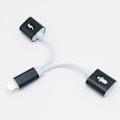 Pikkukuva 8 / 8: 1 Headphone Lightning Adapter Jack Adapter Yhteensopiva Musta KLB