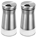 Miniatyrbillede 1 af 5: Salt- og pebersæt 2 stk., rustfrit stål og glas KLB