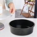 Pikkukuva 4 / 5: Pyöreä kakkuvuoka, irrotettava pohja, helppo irrottaa chiffon-kakku, musta KLB