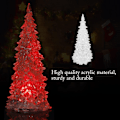 Miniatyrbillede 8 af 8: LED-lampe i juletræform, farverig natlampe til hjemmet KLB