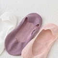 Miniatyrbild 3 av 5: Tunn bomulls-nylon strumpor, dold rosa - hudfärgade strumpor + dagskift KLB