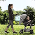 Miniatyrbillede 5 af 5: Klapvognshængetaske Klapvognshængetaske trykt grøn KLB