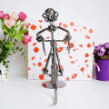Miniatyrbillede 4 af 4: Q003 Metalhåndværk Jerncykelmodel Ornament (24 x 5 x 17 cm)