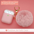 Miniatyrbillede 2 af 5: Airpod-etui, silikone Airpod-etui med lyseblå