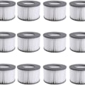 Miniatyrbillede 1 af 5: Swimming Mscomft 4-pak erstatningsfilter til MSPA boblebadfilter - filterpatron KLB