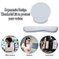 Miniatyrbilde 5 av 5: Musematte med håndleddstøtte, Memory Foam tastaturpute, Easy Gray