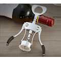 Miniatyrbillede 5 af 5: Flaskeåbner/proptrækker/vinget flaskeåbner afpropper øl/rødvinflasker med to skridsikre håndtag-