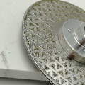 Pikkukuva 5 / 5: 125mm timanttilaikka, kaksisuuntainen galvanoitu sahanterä kiven, graniitin, marmorin ja laattojen leikkaamiseen ja hiontaan, KLB