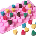 Miniatyrbillede 4 af 6: Silikone Mini Hjerte Bageform med 55 Hulrum,
