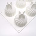 Miniatyrbillede 6 af 7: Mousse kageform, silikone bageforme til kager, 3D bageform, DIY dessertform