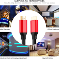 Miniatyrbild 6 av 6: 4K HDMI-kabel 10ft, HDMI till HDMI Stöd Snabb Ethernet 3ft KLB