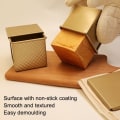 Miniatyrbilde 6 av 6: Firkant Toastboks, Non-Stick Vannkube Toastform - 8765, 11.8 x 11