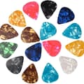 Plektrum Set 8 - Akustiska gitarrplektrum tillverkade av slitstarka material KLB