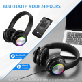 Pikkukuva 5 / 8: Langaton kuulokemikrofoni RGB-valollisella korvaläpällä, Bluetooth-kuulokemikrofoni