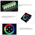 Pikkukuva 7 / 8: Seinään asennettava värikäs RGB LED -kosketuspaneelin ohjainhimmennin KLB