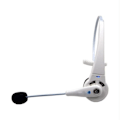 Pikkukuva 1 / 5: Bluetooth-kuulokemikrofoni, Bluetooth-kuulokemikrofoni lataustelakalla, PC valkoinen