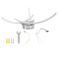Miniatyrbilde 1 av 8: 18W 105LED Taklampe Buelampe for Stue KLB
