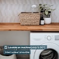 Miniatyrbillede 4 af 5: 75 Hyggeligt Elektrisk Tæppe i Pelslook, 6 Temperaturindstillinger, Maskinvaskbart, med Automatisk Sluk, Taupe KLB