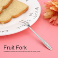 Miniatyrbillede 8 af 8: 10 stk./sæt 304 rustfrit stål frugtgaffel sæt kage dessert KLB