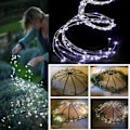 Miniatyrbillede 4 af 8: Led lyspakke, vandkande lyskæder 8 tilstande 200 LED ren hvid KLB