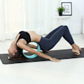 Miniatyrbillede 4 af 8: Yoga-hjul, blå + sort