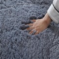 Miniatyrbillede 2 af 3: Komfortable tæpper til hjemmet: bløde, moderne, tykke luv