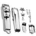 Miniatyrbillede 2 af 5: Wahl Magic Clipper trådløs hus - Transparent sølv, DIY, frisørtilbehør KLB