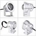 Pikkukuva 2 / 5: LED-uppovalaisin, IP67 vedenpitävä RGB-vedenalaisvalaistus, 10 W:n LED-uppovalaisin ulkovalaistukseen suihkulähteellä, allas KLB