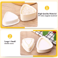 Miniatyrbild 3 av 7: Triangulär Onigiri Sushi Form Set, Stor & Liten för Ris Bento 2 Stycken