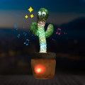 Miniatyrbilde 5 av 5: Crazy Cactus - Danser, synger og imiterer - LED 1-pakning KLB