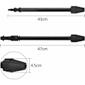 Pikkukuva 2 / 5: Karcher K2 K3 K4 K5 K6 K7 -sarjan pyörivä puhdistussuutin, pyörivä suihkupistooli Jet Car Lance Karcher K2 K7 -sarjan korkeapainepesureille KLB