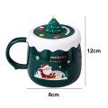 Miniatyrbild 2 av 5: Keramisk julkaffemugg söt present 2 401-500ml KLB