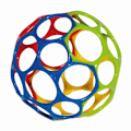 Miniatyrbillede 2 af 5: Oball, 10 cm, assorterede farver KLB