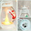Miniatyrbilde 3 av 7: Juledekorasjon, 4 stk batteridrevne julelys KLB