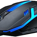 Miniatyrbillede 8 af 8: Kablet USB-mus Optisk RGB Computer-mus 1200DPI til kontor