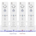 Miniatyrbillede 4 af 8: Fjernbetjening Oplader 4 i 1 Wii Oplader Station med Hvid KLB