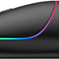 Miniatyrbillede 8 af 8: LED trådløs mus, genopladelig lydløs RGB-belysning computer