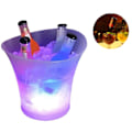 Miniatyrbild 3 av 8: LED-isbehållare, 5L stor flaskkyl - champagnekylare - vinkylare -