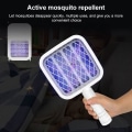 Miniatyrbilde 4 av 7: WP-11 Fly Killer Swatter LED Mosquito Killer Light (Hvit)