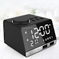 Miniatyrbild 2 av 7: K11 Spegelalarmklocka Bluetooth-högtalare LED Digital Elektronisk Liten Alarmklocka