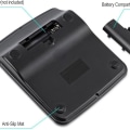 Miniatyrbillede 3 af 7: Stationær grundlæggende lommeregner med standardfunktion og stort 12-cifret LCD-display,