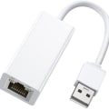 Pikkukuva 1 / 6: Ethernet-sovitin USB 2.0 - 10 100 verkko RJ45 LAN langallinen valkoinen