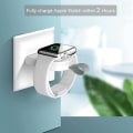 Miniatyrbillede 4 af 8: Oplader til Apple Watch, iwatch Series 6/5/4/3/2/1/SE, med grå hængende spænde