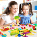 Miniatyrbillede 3 af 5: 20 stk. modellerværktøj i plasticine til modellering af tilbehør til småkageforme - køkkenlegetøj KLB