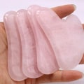 Miniatyrbilde 3 av 6: Ajcoflt Guasha Ansikts- og nakkemassasje Gua Sha-brett