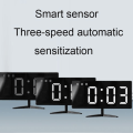Miniatyrbillede 5 af 6: 6615A LED Elektronisk Ur Smart Digital Bordur (Blå)